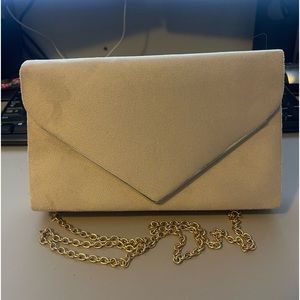 CHARMING TAILOR Faux Suede Clutch Bag